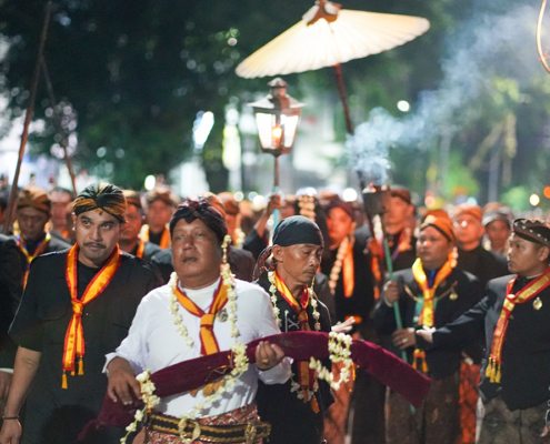 Kirab Pusaka Malam 1 Suro at Kraton Surakarta